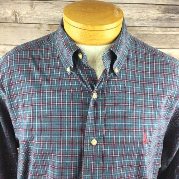 Ralph Lauren Other - Ralph Lauren Classic Men's L LS Button Shirt EUC